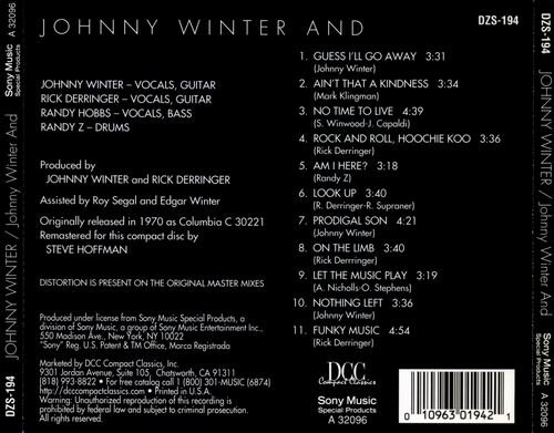 Johnny Winter - Johnny Winter And (1970)