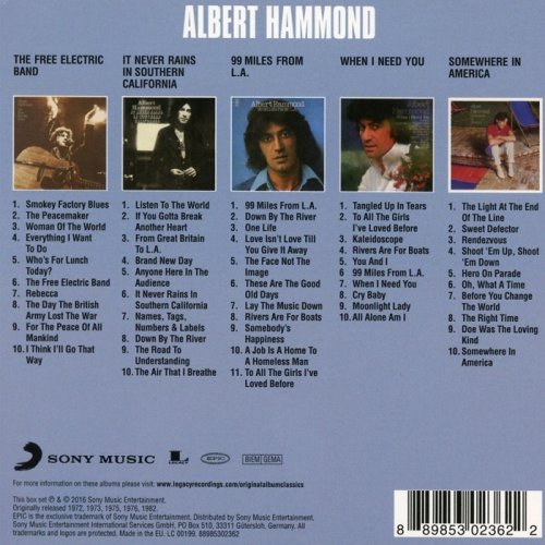 Albert Hammond - Original Album Classics (2016)