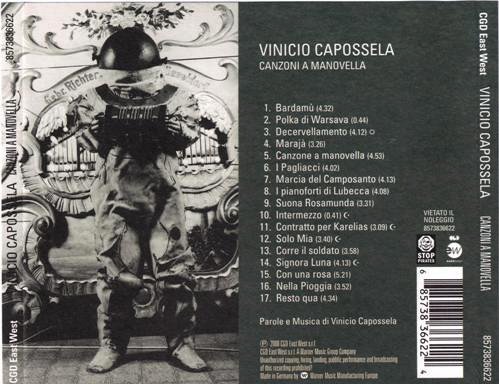 Vinicio Capossela - Canzoni a manovella (2000) Lossless