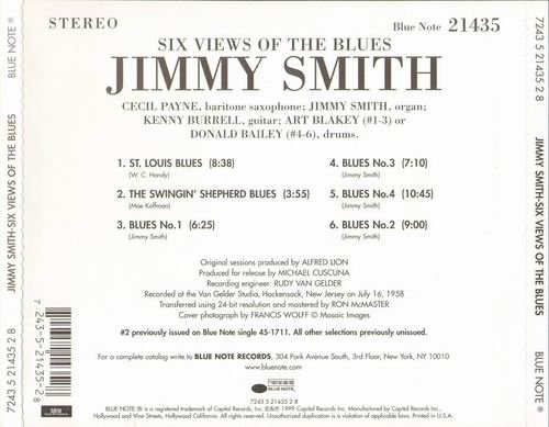 Jimmy Smith - Six Views Of The Blues (1958)