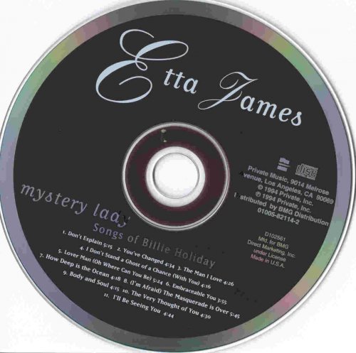 Etta James - Mystery Lady: Songs Of Billie Holiday (1994) Lossless