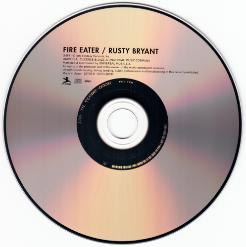 Rusty Bryant - Fire Eater (1971/2014 Japan Edition)