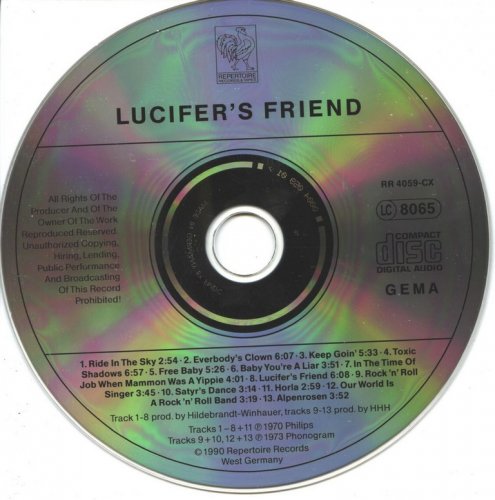 Lucifer’s Friend - Lucifer's Friend (1970) {1990, Reissue}