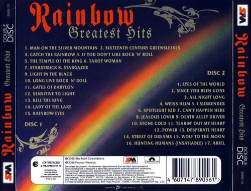 Rainbow - Greatest Hits (2008) Lossless