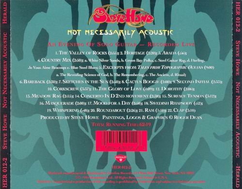 Steve Howe - Not Necessarily Acoustic (1994)