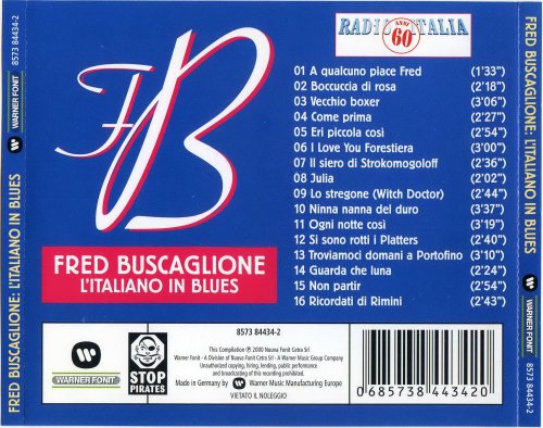 Fred Buscaglione - L' Italiano in Blues (2000)