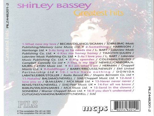 Shirley Bassey - Greatest Hits (1993)