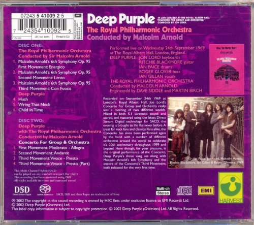 Deep Purple - Concerto For Group And Orchestra (1969) [2002 SACD]