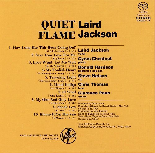 Laird Jackson - Quiet Flame (1994) [2016 SACD]