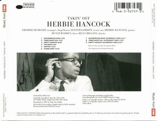 Herbie Hancock - Takin' Off (1962) {RVG Edition}
