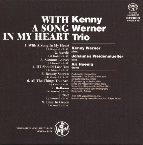 Kenny Werner Trio - With A Song In My Heart (2008) [2016 SACD]