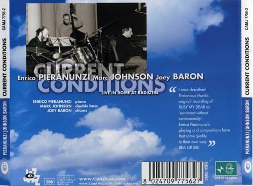 Enrico Pieranunzi, Marc Johnson, Joey Baron - Current Conditions (2003)