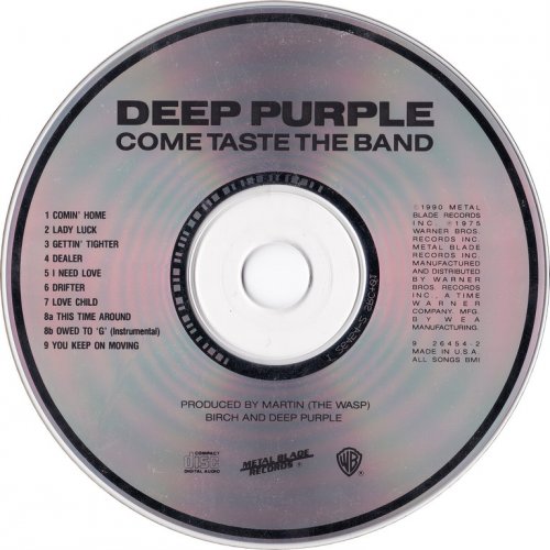 Deep Purple - Come Taste The Band (1975) {1990, US 1st Press}