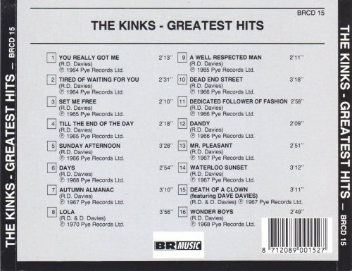 The Kinks – Greatest Hits (1984)