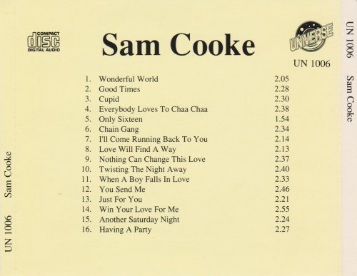 Sam Cooke - Wonderful World (1990)