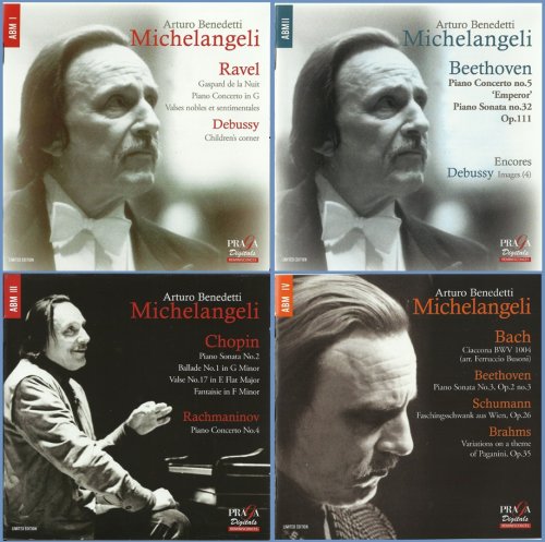 Arturo Benedetti Michelangeli - In Memoriam Arturo Benedetti Michelangeli (2012-2014) [4xSACD]