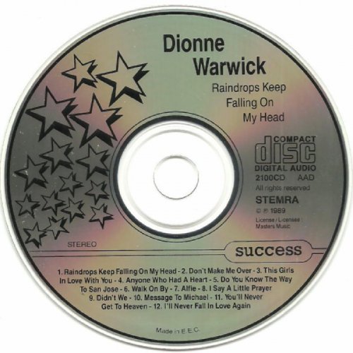 Dionne Warwick - Raindrops Keep Falling On My Head (1989)