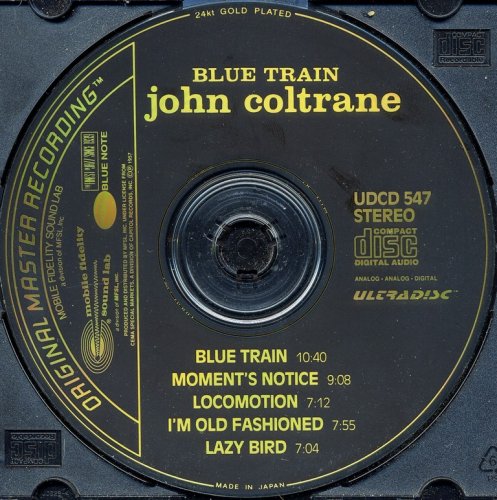 John Coltrane - Blue Train (1957) {1991, 24K Gold UDCD}