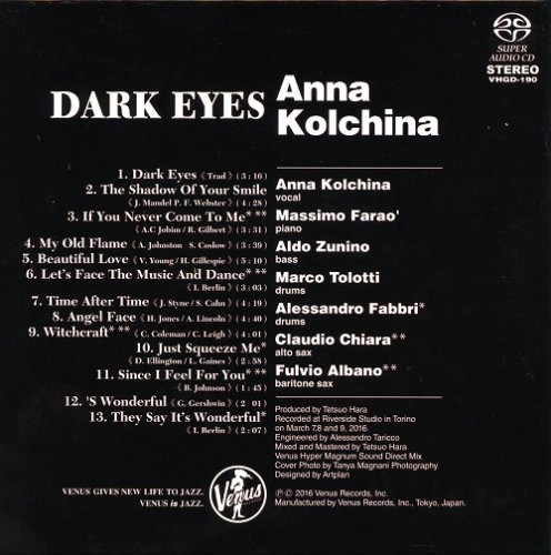 Anna Kolchina - Dark Eyes (2016) [SACD]