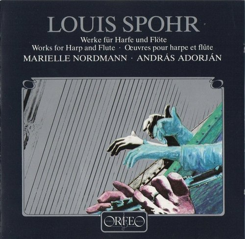 Marielle Nordmann, András Adorján - Spohr: Works for Harp & Flute (1988)