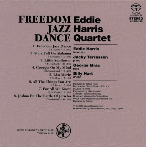 Eddie Harris Quartet - Freedom Jazz Dance (1998) [2017 SACD]