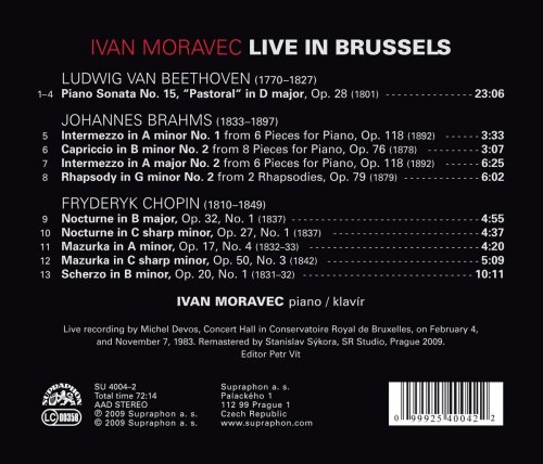 Ivan Moravec - Live in Brussels (2009)