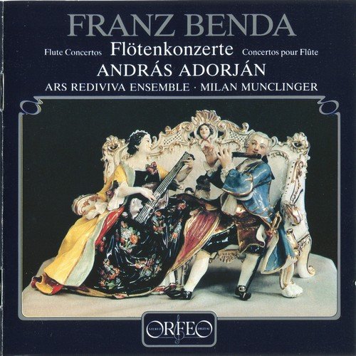 Andras Adorjan, Ars Rediviva Ensemble, Milan Munclinger - Franz Benda: Flute Concertos (1986)