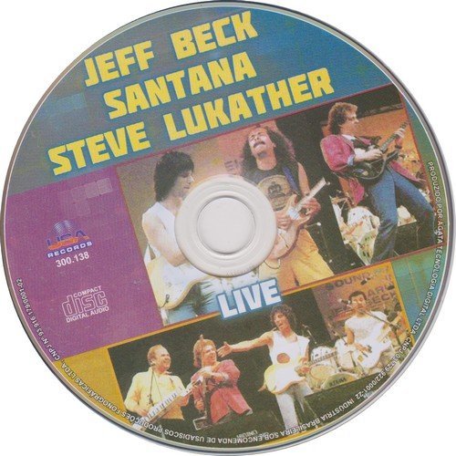 Jeff Beck, Santana, Steve Lukather - Live (1986, Bootleg) (2013)