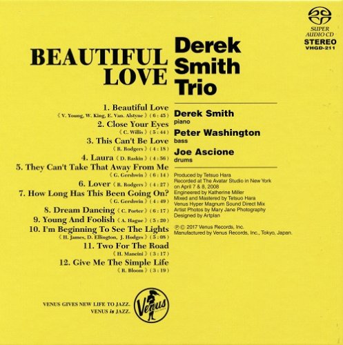 Derek Smith Trio - Beautiful Love (2008) [2017 SACD]