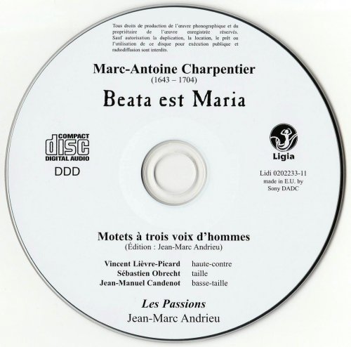 Les Passions, Jean-Marc Andrieu - Charpentier: Beate est Maria (2012)