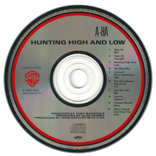 A-Ha - Hunting High And Low (1985) {Japan 1st Press}