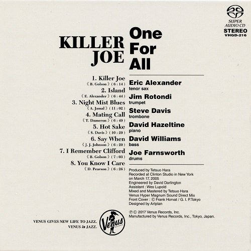 One For All - Killer Joe (2006) [2017 SACD]
