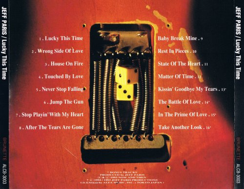 Jeff Paris - Lucky This Time (1993)