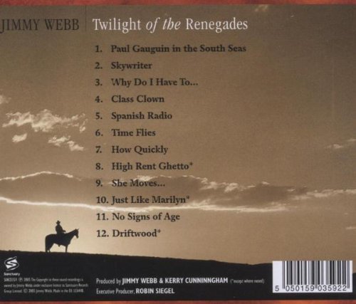 Jimmy Webb - Twighlight Of The Renegades (2005)