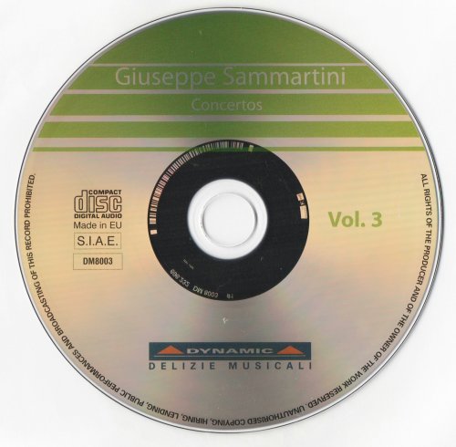 Paolo Suppa, I Musici Ambrosiani - Sammartini: Concertos (2010)