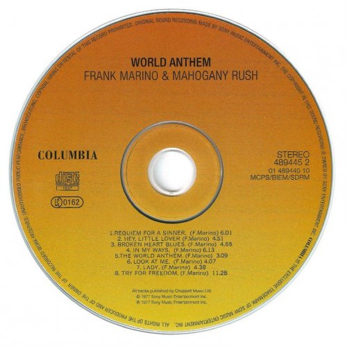 Frank Marino & Mahogany Rush - World Anthem (1977) {1998, Reissue}