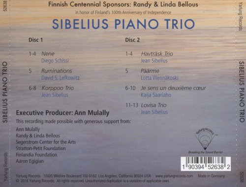 Sibelius Piano Trio - Sibelius Piano Trio (2016)