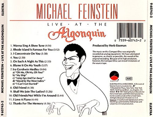 Michael Feinstein - Live at the Algonquin (1987)