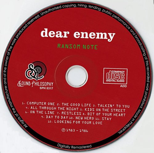 Dear Enemy - Ransom Note (2017)