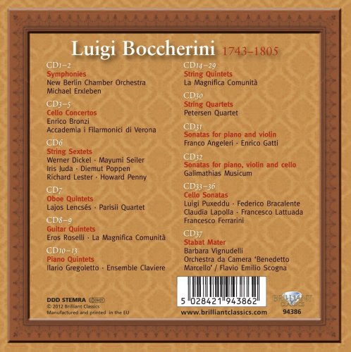 VA - Boccherini Edition (2012) [Box Set]