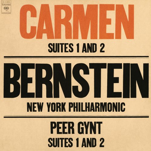 Leonard Bernstein - Bizet: Carmen Suites Nos. 1 & 2 - Grieg: Peer Gynt Suites Nos. 1 & 2 (2017) [Hi-Res]