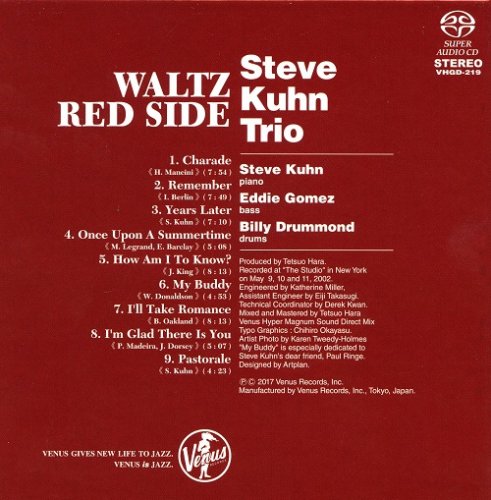 Steve Kuhn Trio - Waltz Red Side (2002) [2017 SACD]