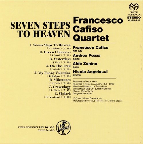 Francesco Cafiso Quartet - Seven Steps To Heaven (2006) [2017 SACD]