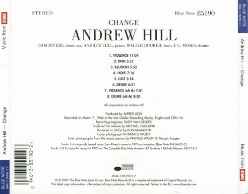 Andrew Hill - Change (2007)