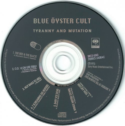 Blue Öyster Cult - Tyranny And Mutation (1973) {1992, Japanese Reissue}