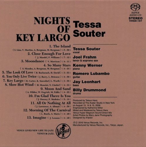 Tessa Souter - Nights Of Key Largo (2008) [2016 SACD]