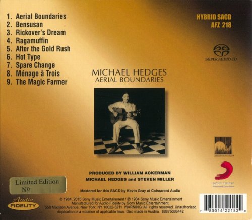 Michael Hedges - Aerial Boundaries (1984) [2015 SACD]