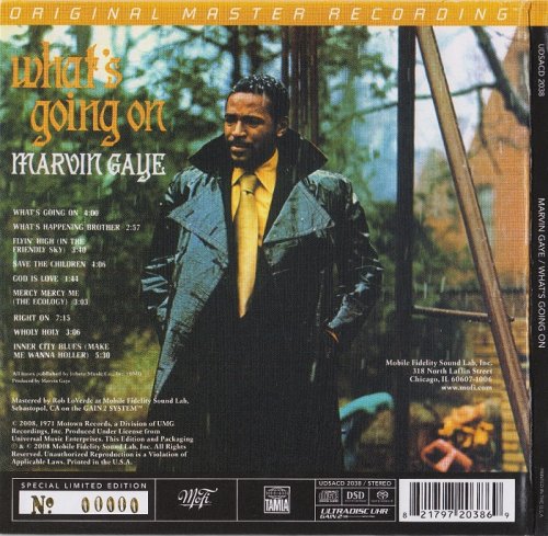 Marvin Gaye - What's Going On (1971) [MFSL SACD 2008] PS3 ISO + HDTracks
