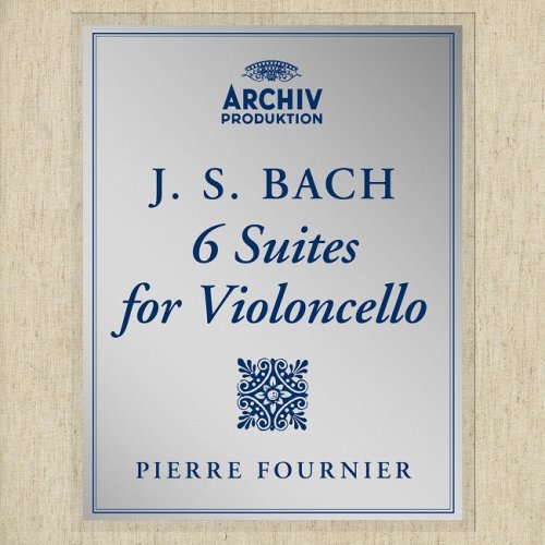 Pierre Fournier - J.S. Bach: 6 Suites for Violoncello (1961/2016) [HDTracks]