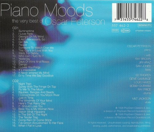 Oscar Peterson - Piano Moods (1998) CD Rip